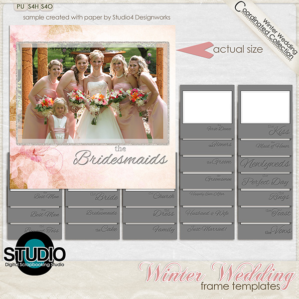 Coordinating Collection: Winter Wedding