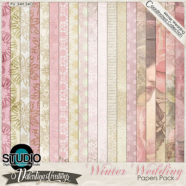 Coordinating Collection: Winter Wedding