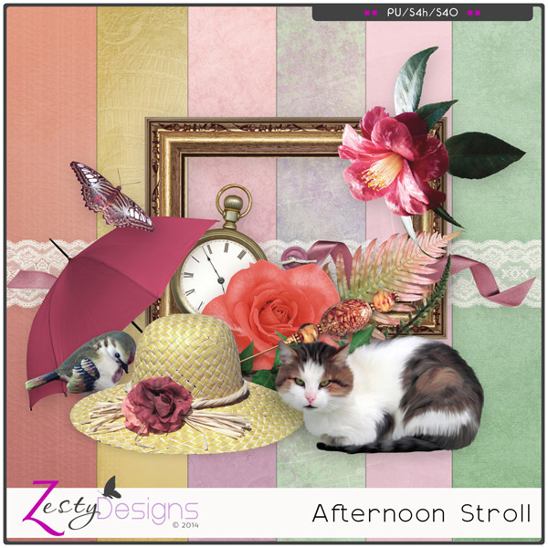 Zesty Designs: Afternoon Stroll