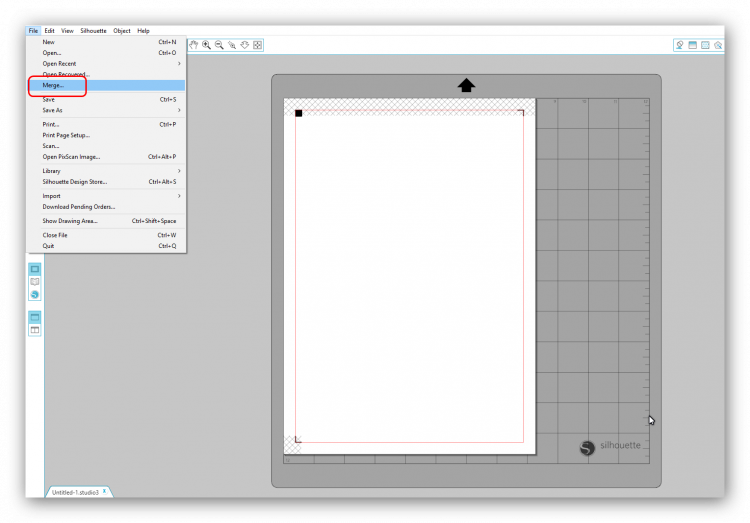 Cardmaking tutorial - merge Cut shape