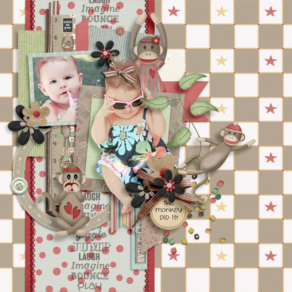 Monkey Business layout by Jenni