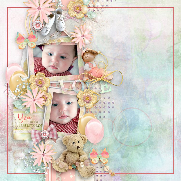 Adding a Border Tutorial SnickerdoodleDesigns