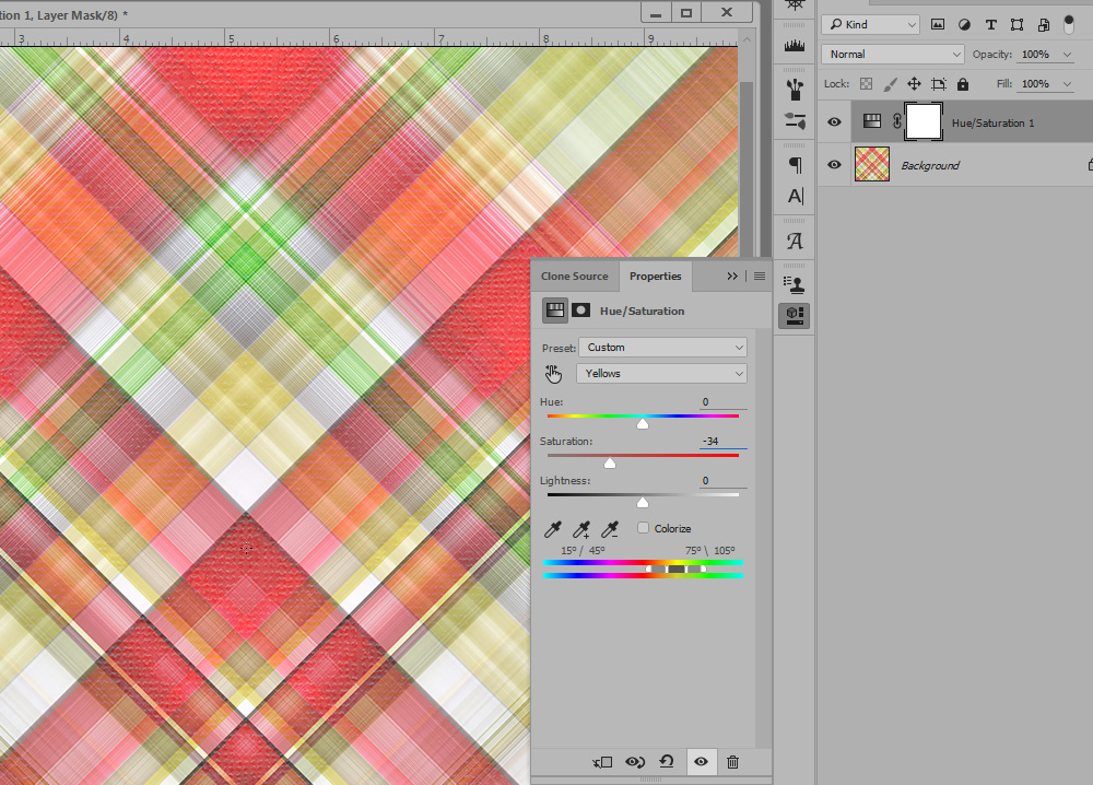 Hue Saturation Tutorial SnickerdoodleDesigns