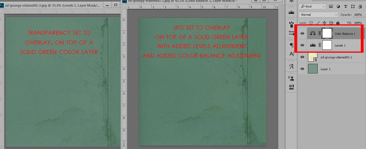 Grungy Stained SnickerdoodleDesigns