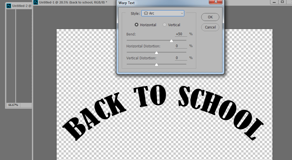 How to Warp Text in Photoshop Tutorial SnickerdoodleDesigns