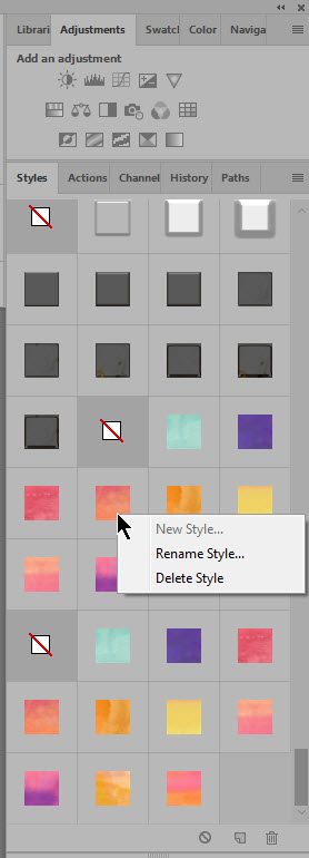 Photoshop Styles Tutorial SnickerdoodleDesigns