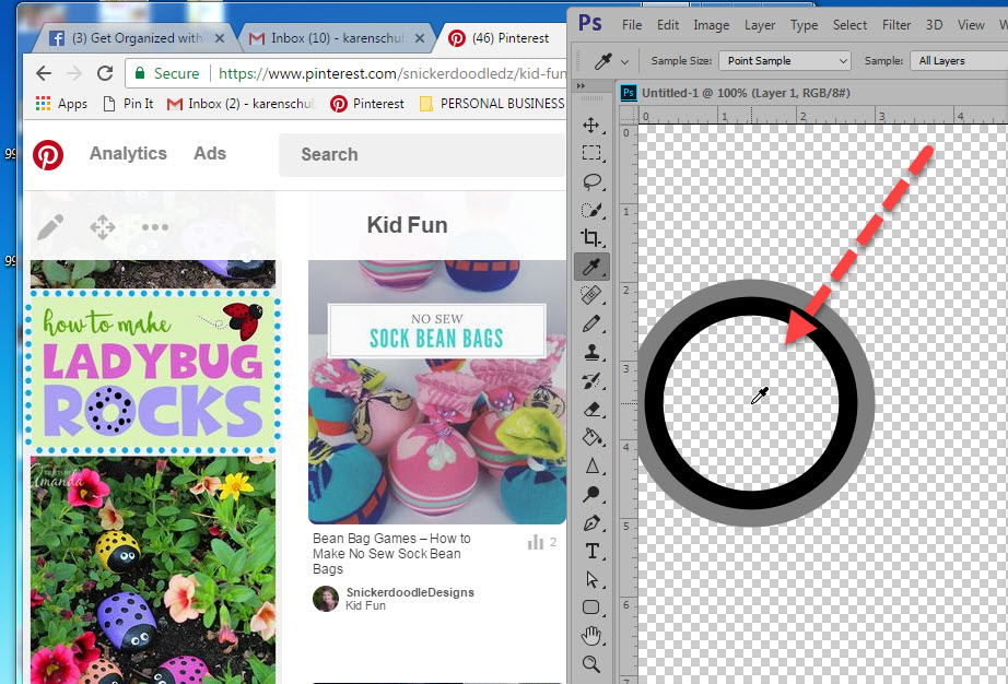 Color Picker Tutorial SnickerdoodleDesigns