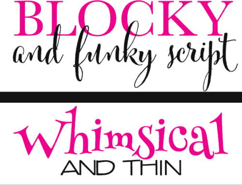 My Favorite Font Combinations | Lamberts Lately
