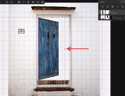 Opening a Door in a Layout