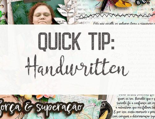 Quick Tip: Handwritten